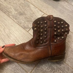 Studded Frye boots size 9